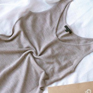 NWOT merinos sleeveless longline S/S